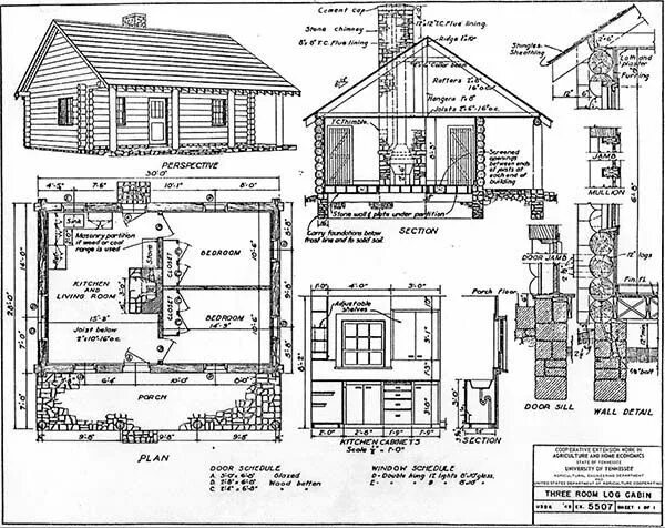 Проект деревянного дома чертежи 30+ Free DIY Cabin Plans & Ideas That You Can Actually Build Log cabin floor pla