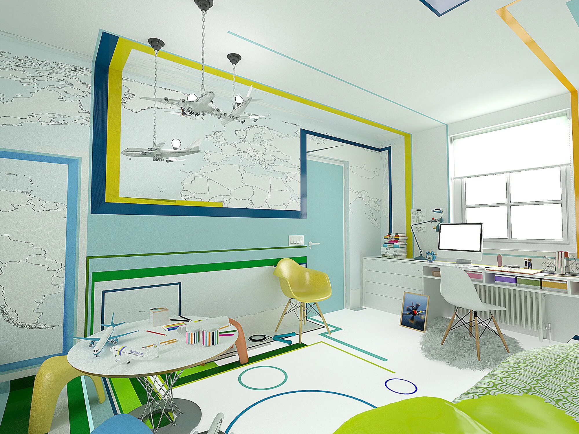 Проект детской фото Idea 1119823: "The Little Pilot" by Brani & Desi - Architizer