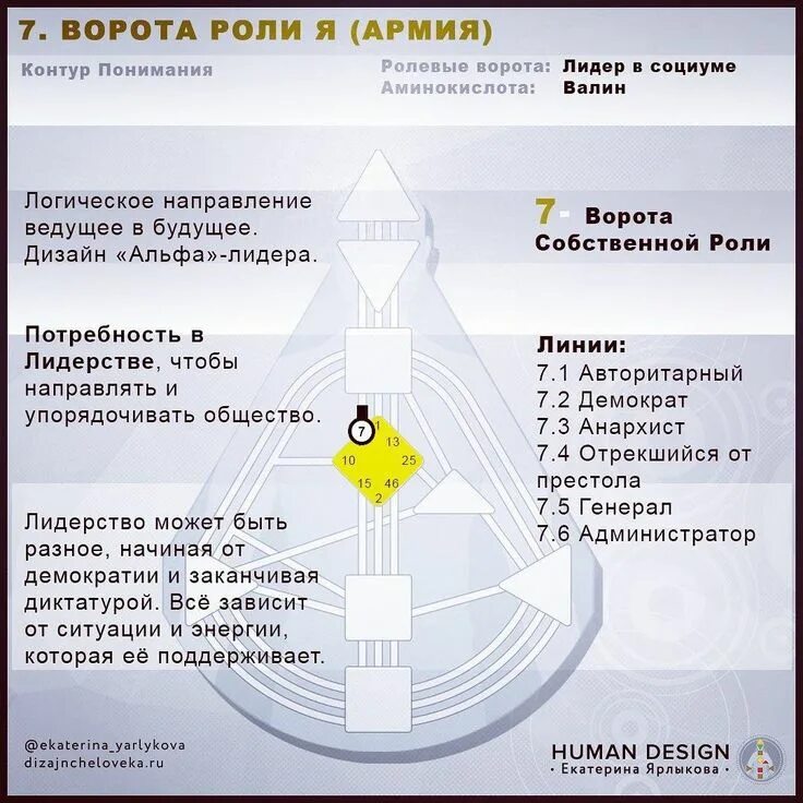 Проект дизайн человека 7 Ворота Human Design - ВОРОТА АРМИИ ИЛИ РОЛИ Я (Дизайн Человека) Human design s