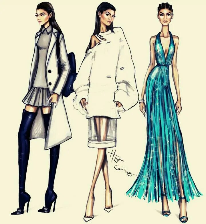 Проект дизайн моду Slayyy Fashion model sketch, Fashion design drawings, Fashion illustration