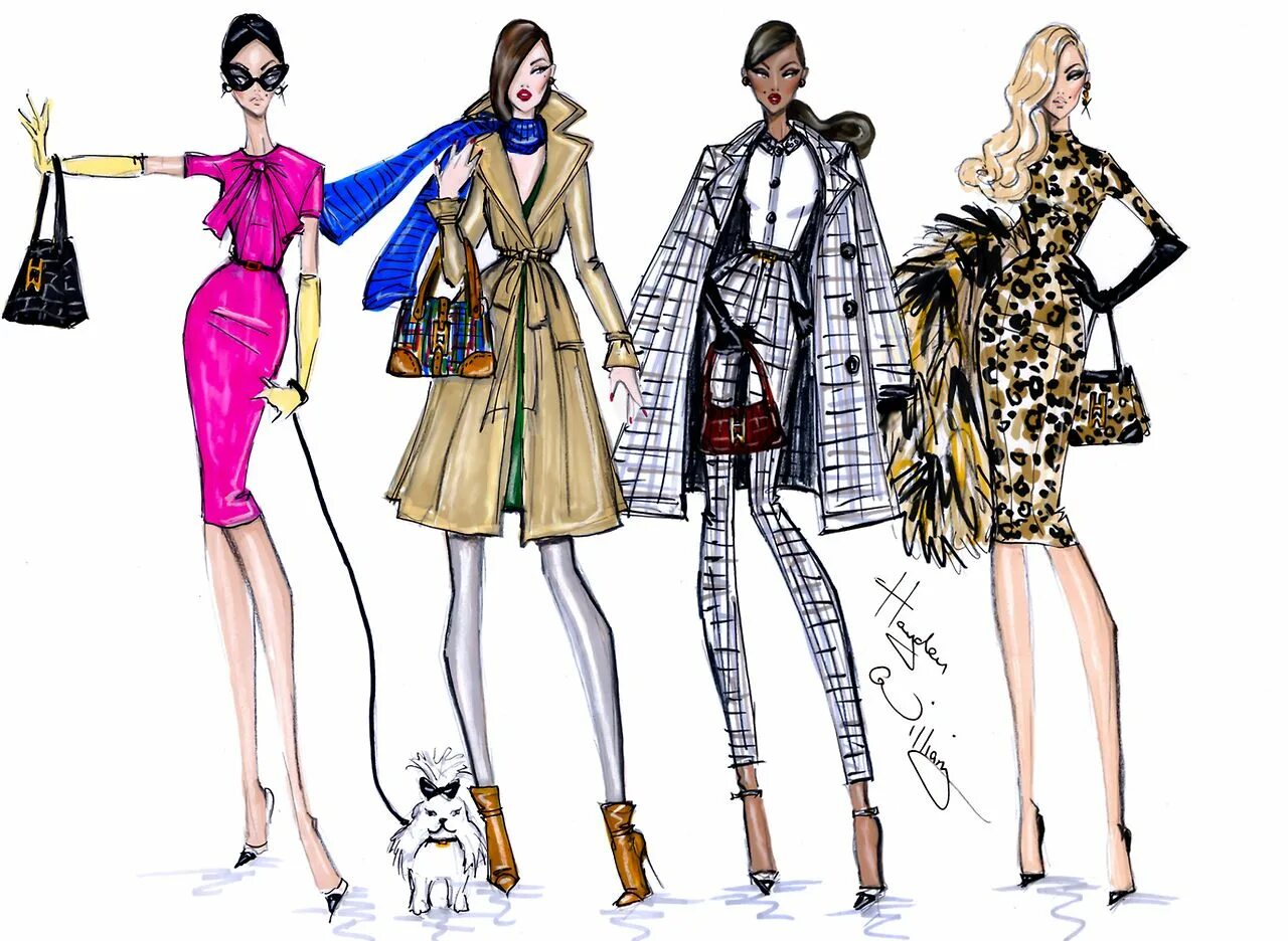 Проект дизайн моду Hayden Williams Fashion Illustrations Hayden williams, Fashion illustration, Fas