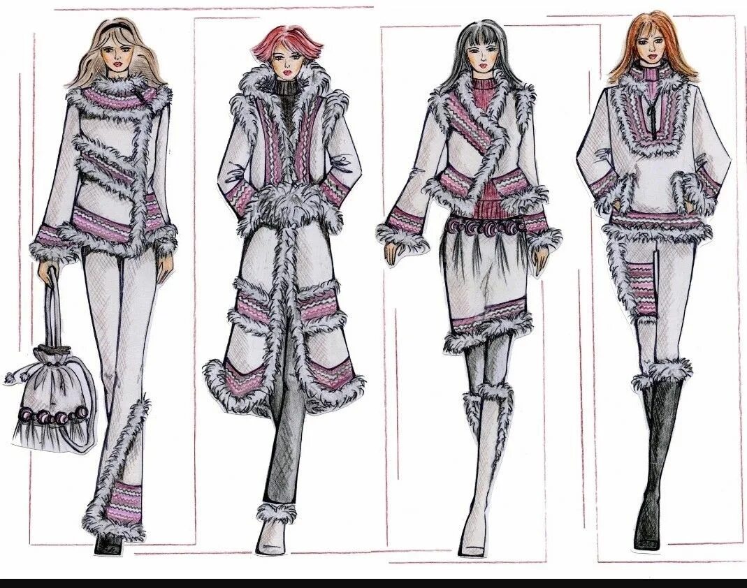 Проект дизайн одежды 9 класс Pin by Handan on Scetch moda in 2024 Fashion design sketchbook, Fashion design s