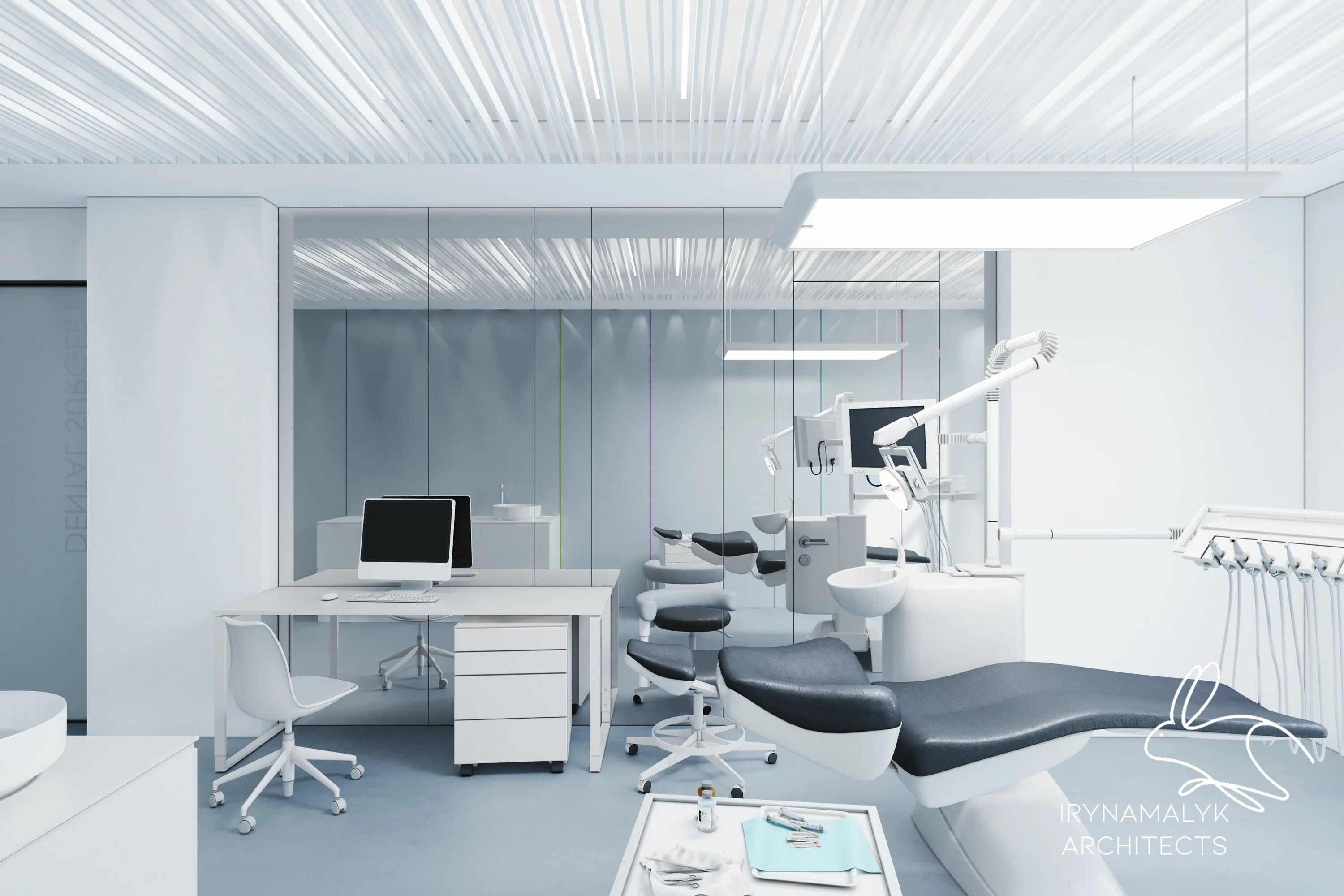 Проект дизайна клиники MAXIM DENTISTRY Dentist office design interiors, Dental office design interiors,