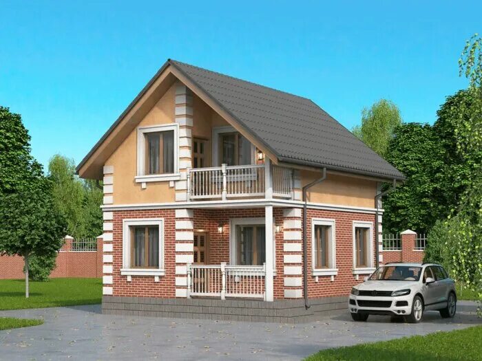 Проект дома 100кв фото Строймастер, construction company, Bogoslovka Village, Fabrichnaya ulitsa, 6 - Y