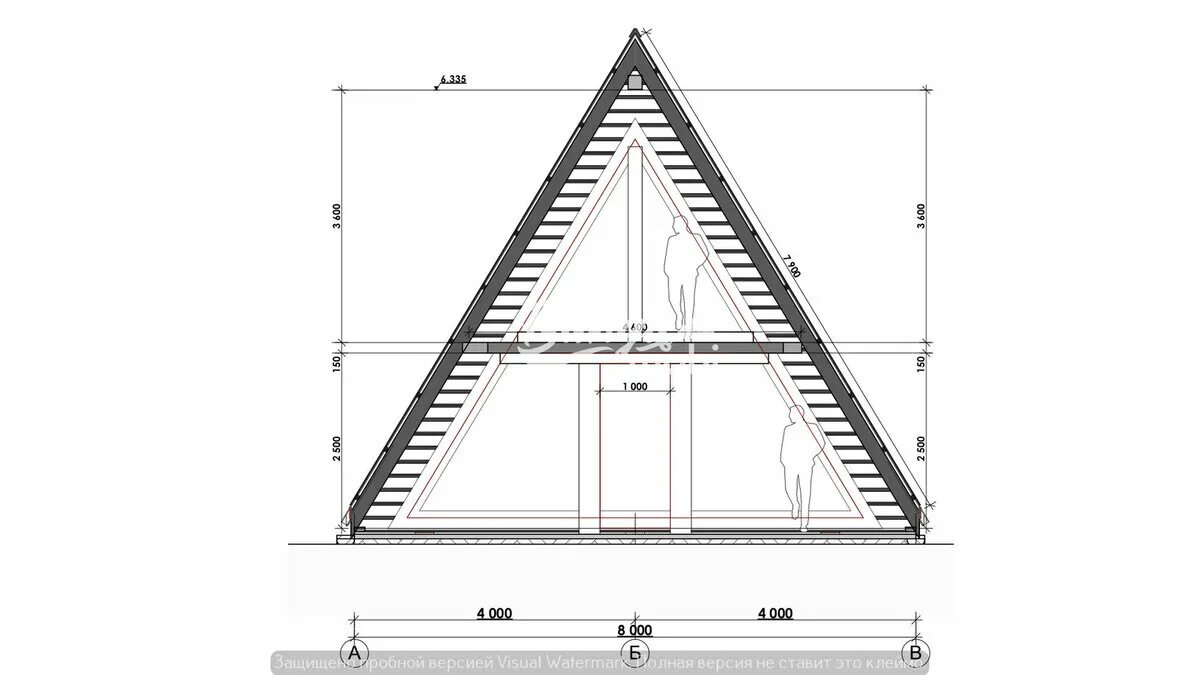 Проект дома a frame чертежи Каркасная баня в стиле A-frame, которую я бы построил сейчас Блог самостройщика 