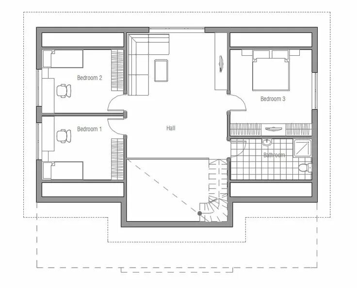 Проект дома оформление пример house design affordable-home-ch91 12 Casas