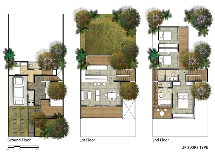 Проект дома оформление пример Projects by Fajar Aditya at Coroflot.com Complejos de viviendas, Planos de casas