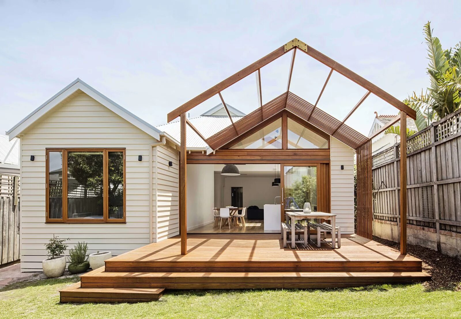 Проект дома пристроенный к дому фото Search "6 rooms bring outdoors" from 2 New Gable Roofs Brighten Up an Edwardian 