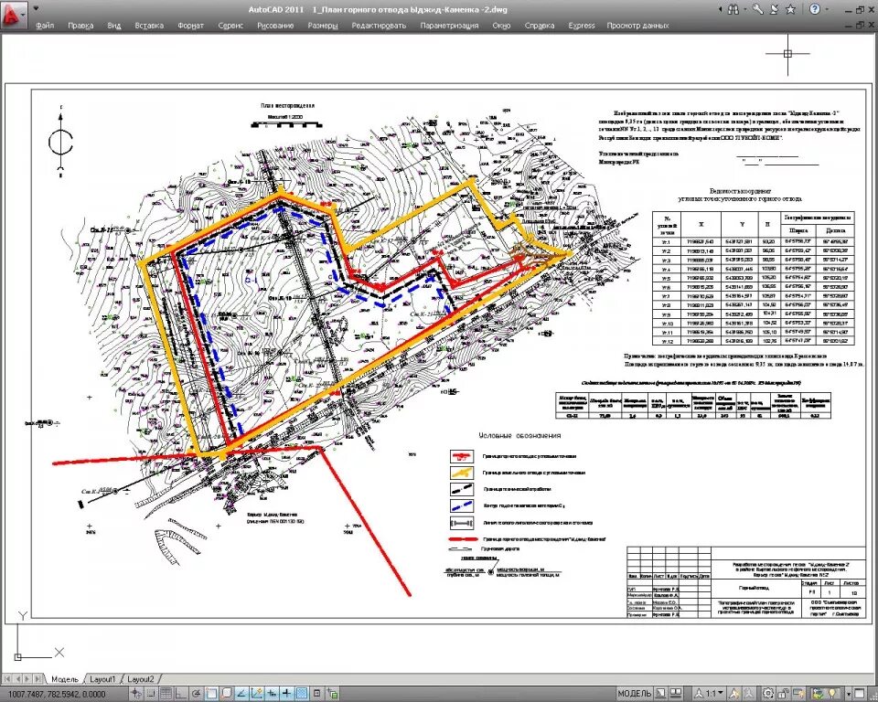 Проект горного отвода подписанный фото Проектные работы Деятельность spgpkomi.ru