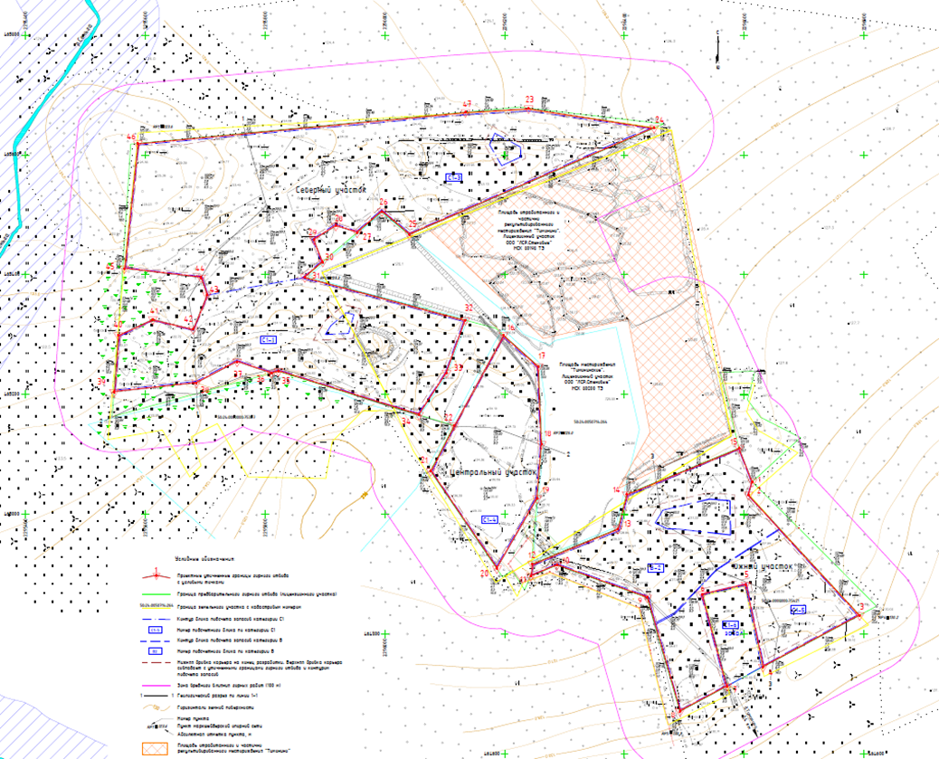 Проект горного отвода подписанный фото Топосъемка полосы 200м вдоль границ горного отвода карьера. Снимать или нет? ООО