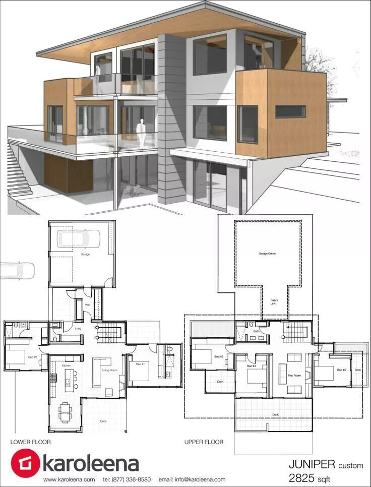 Проект хай тек дома чертежи Pin on Cottages Modern house design, House layout plans, House plans