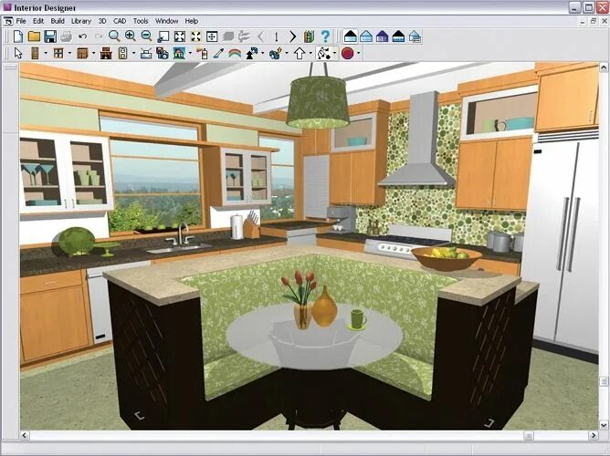 Проект интерьера онлайн самостоятельно бесплатно Terrific Home Interior Design Free Software Using Free Kitchen Design Software O