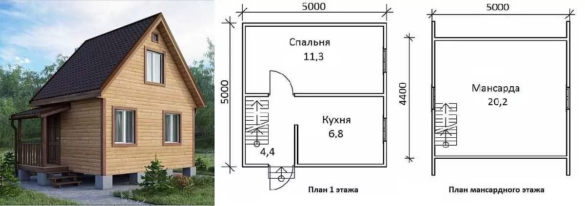 Проект каркасного дома 6х6 двухэтажный с чертежами Проекты дачных домов: с верандой, мансардой, двухэтажных (22 проекта)