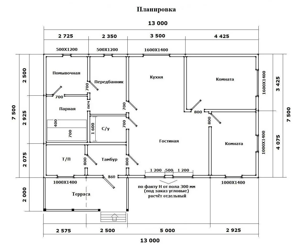 Проект каркасного одноэтажного дома бесплатно с чертежами Какие проекты каркасных домов - чертежи: Обзор с размерами