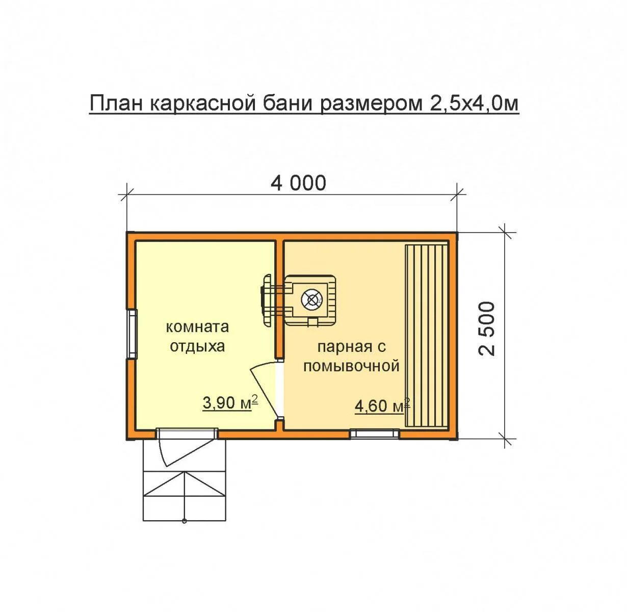 Проект каркасной бани 3х4 фото Каркасная баня своими руками 3х4 фото - DelaDom.ru