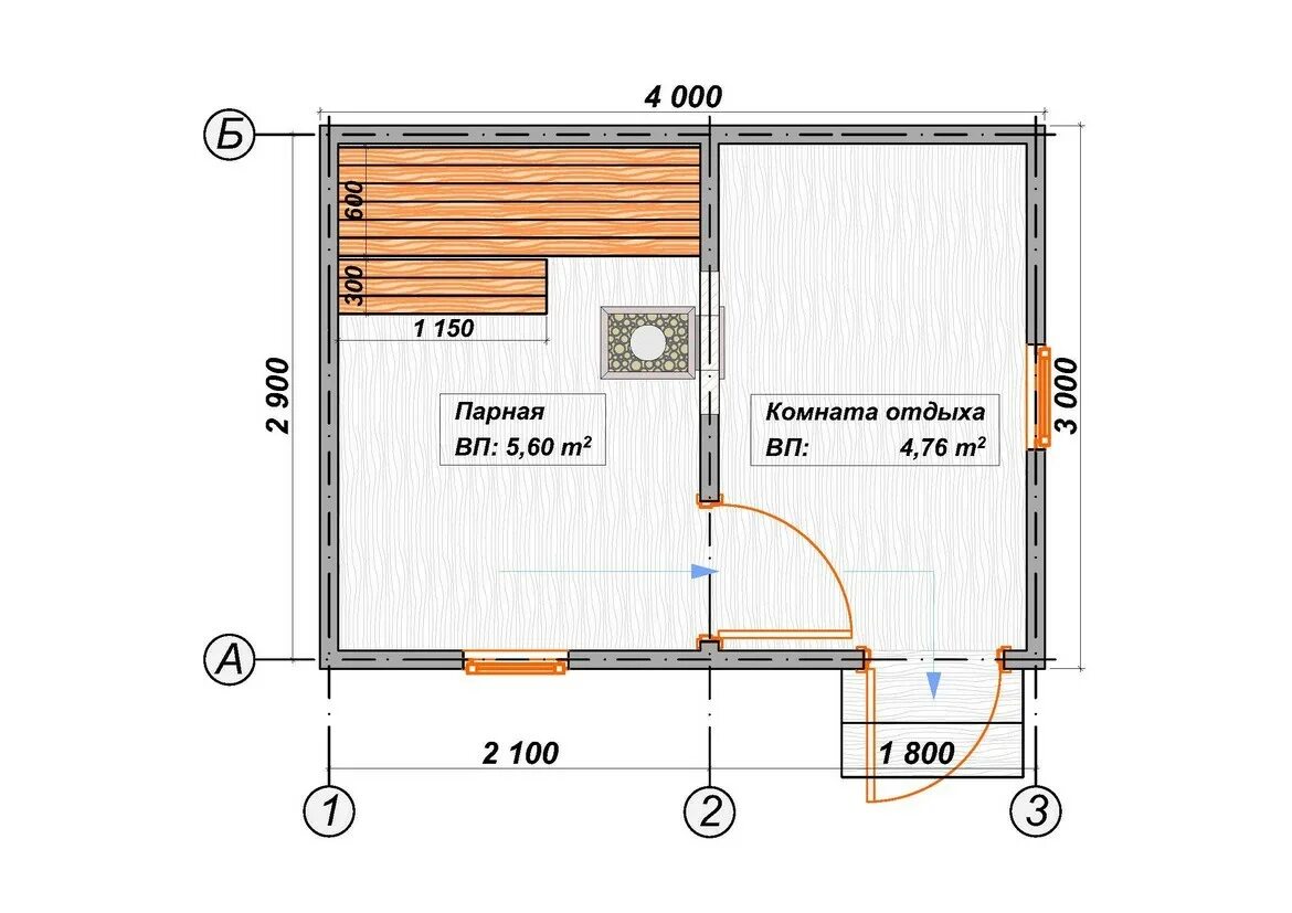 Проект каркасной бани 3х4 фото Каркасная баня 3х4 под ключ Цена от 310 т.р. Нижний Новгород