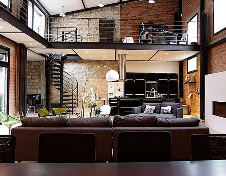 Проект лофт стиль 28 geniales ideas para decorar tu loft. Diseño de interiores. Diseño para el hog