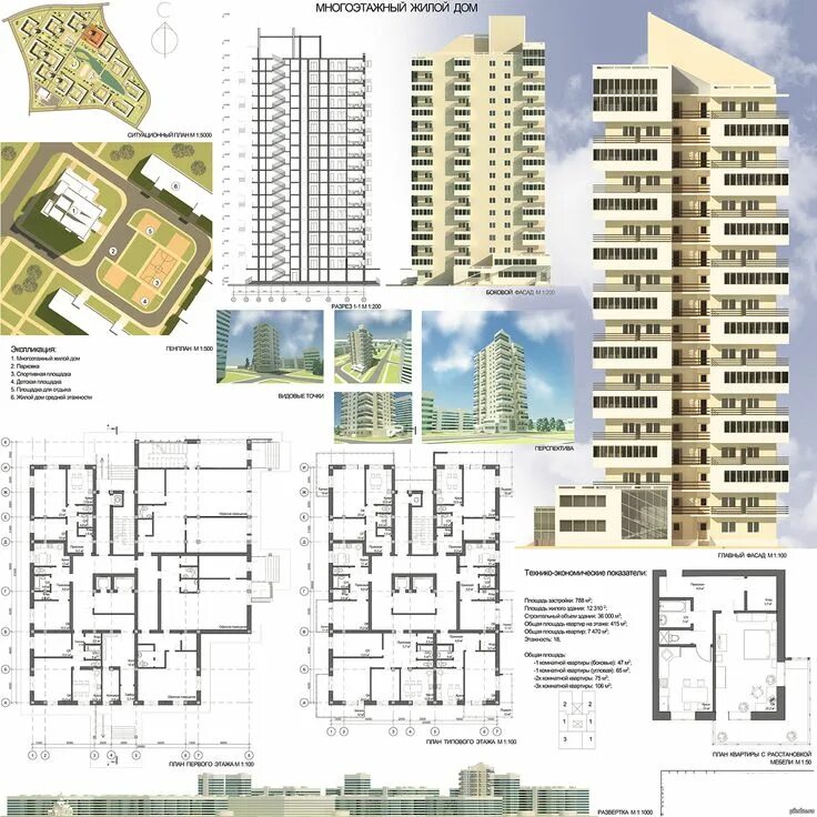 Проект многоквартирного дома пример Пин на доске Проекты многоквартирных жилых домов