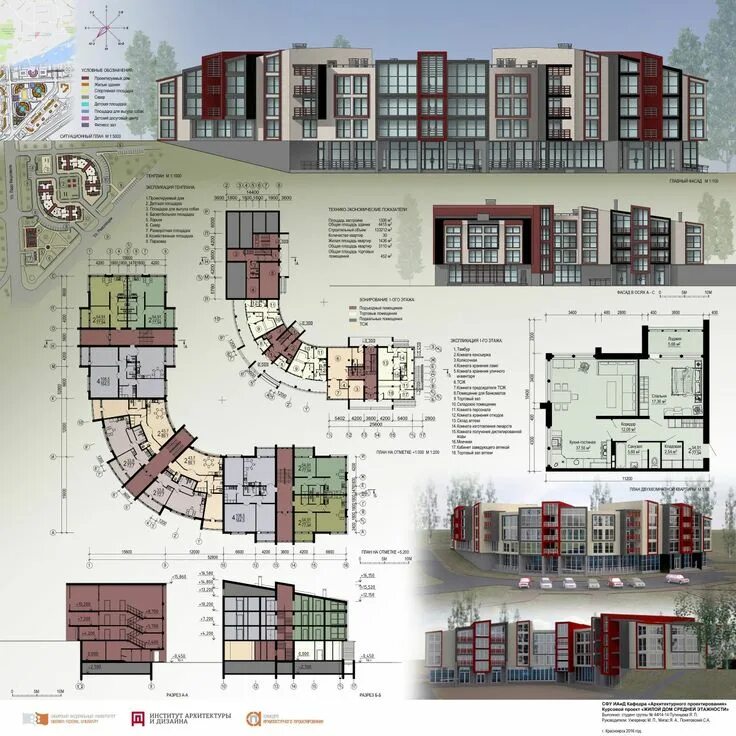 Проект многоквартирного жилого дома пример Пин от пользователя Andie на доске Presentation drawings в 2023 г Современная ар