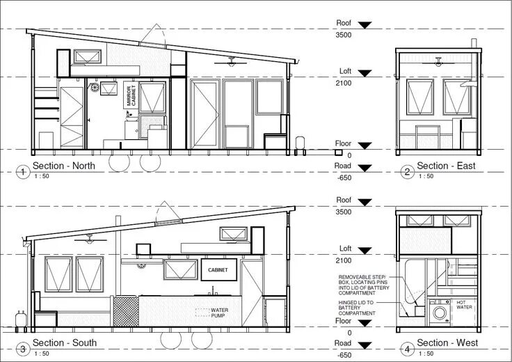 Проект модульного дома 6 на 5 чертеж Building a Tiny House Building a tiny house, Tiny house trailer, Tiny house plan