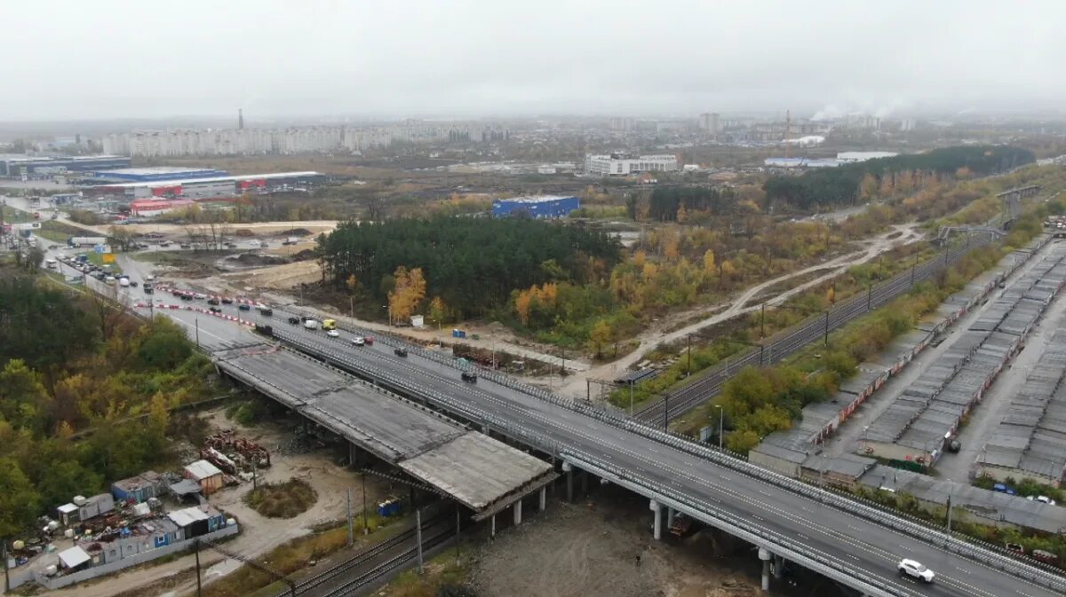 Проект остужевской развязки в воронеже фото Новый путепровод на Остужева в Воронеже откроют для движения в августе - Новости