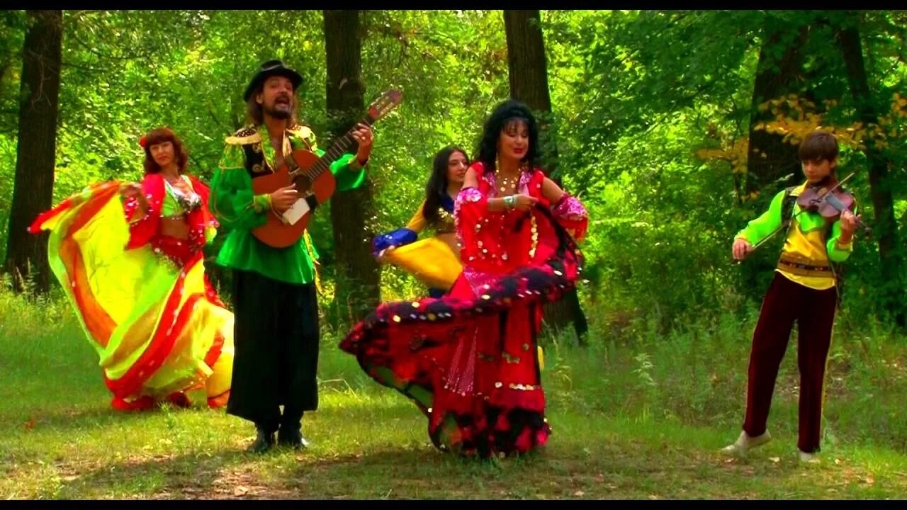 Проект песни фото Цыганский ансамбль "ИЗУМРУД" beautiful gypsy song Красиво!!!Цыганская песня Куму