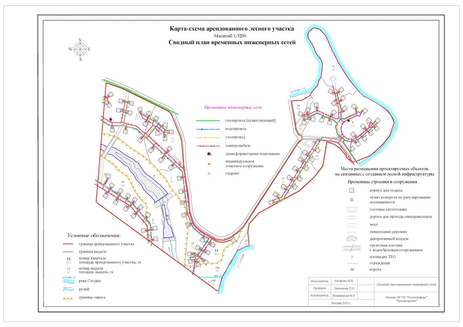 Проект планировки лесного участка План схема лесного участка