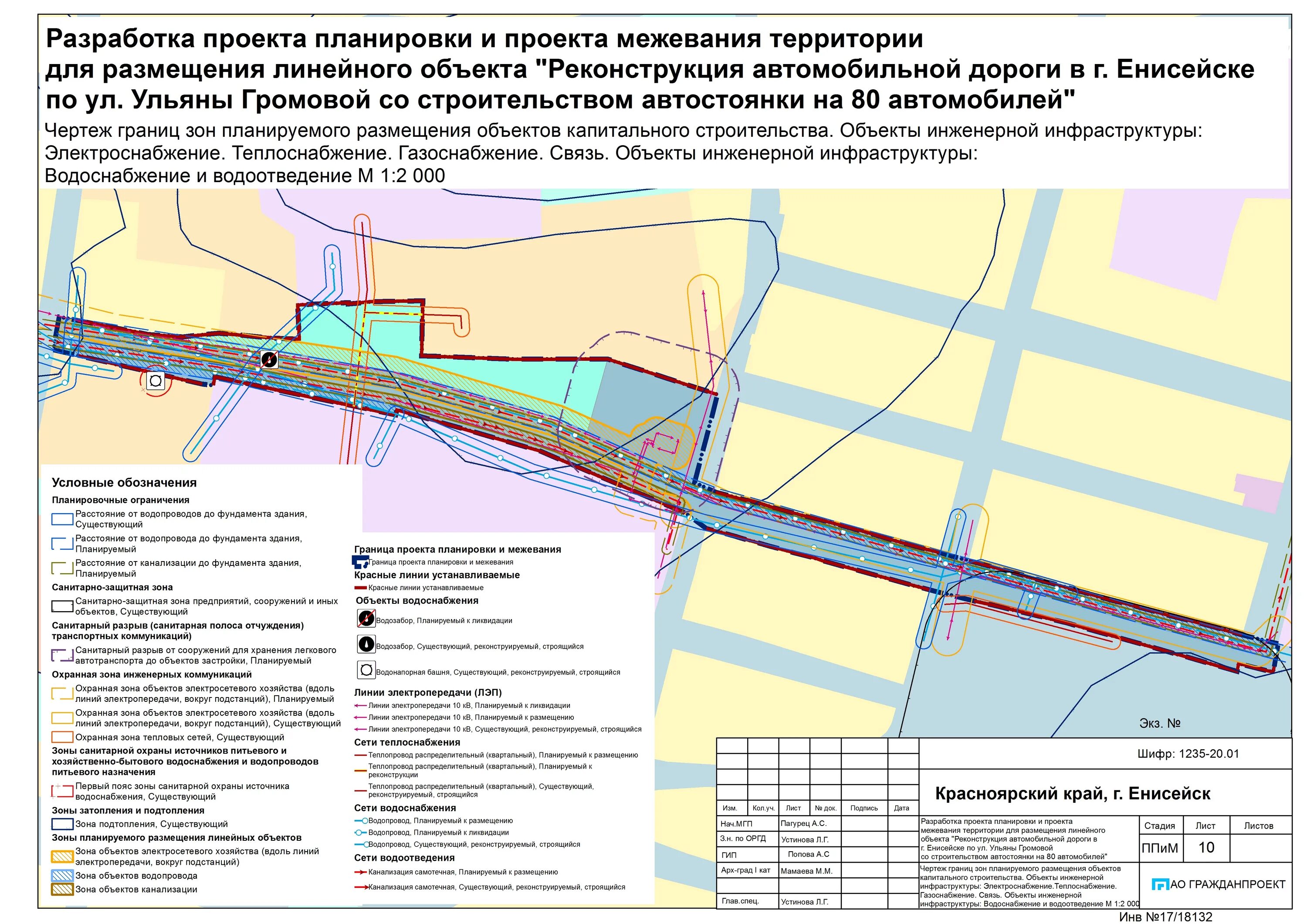 Проект планировки территории автомобильной дороги Граница подготовки проекта планировки территории