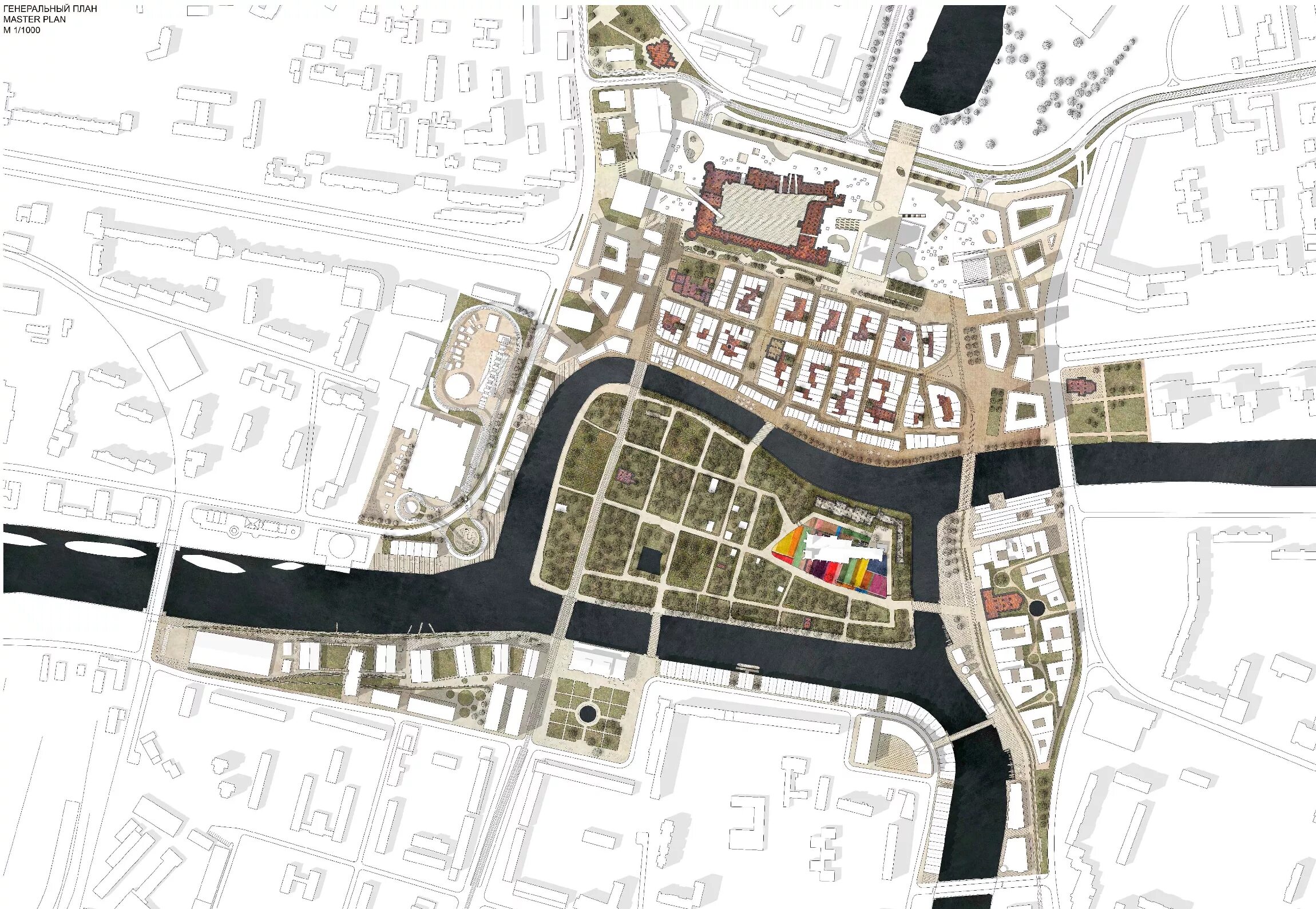 Проект планировки территории калининград Topology of continuity: the winning project of the contest for the best concept 