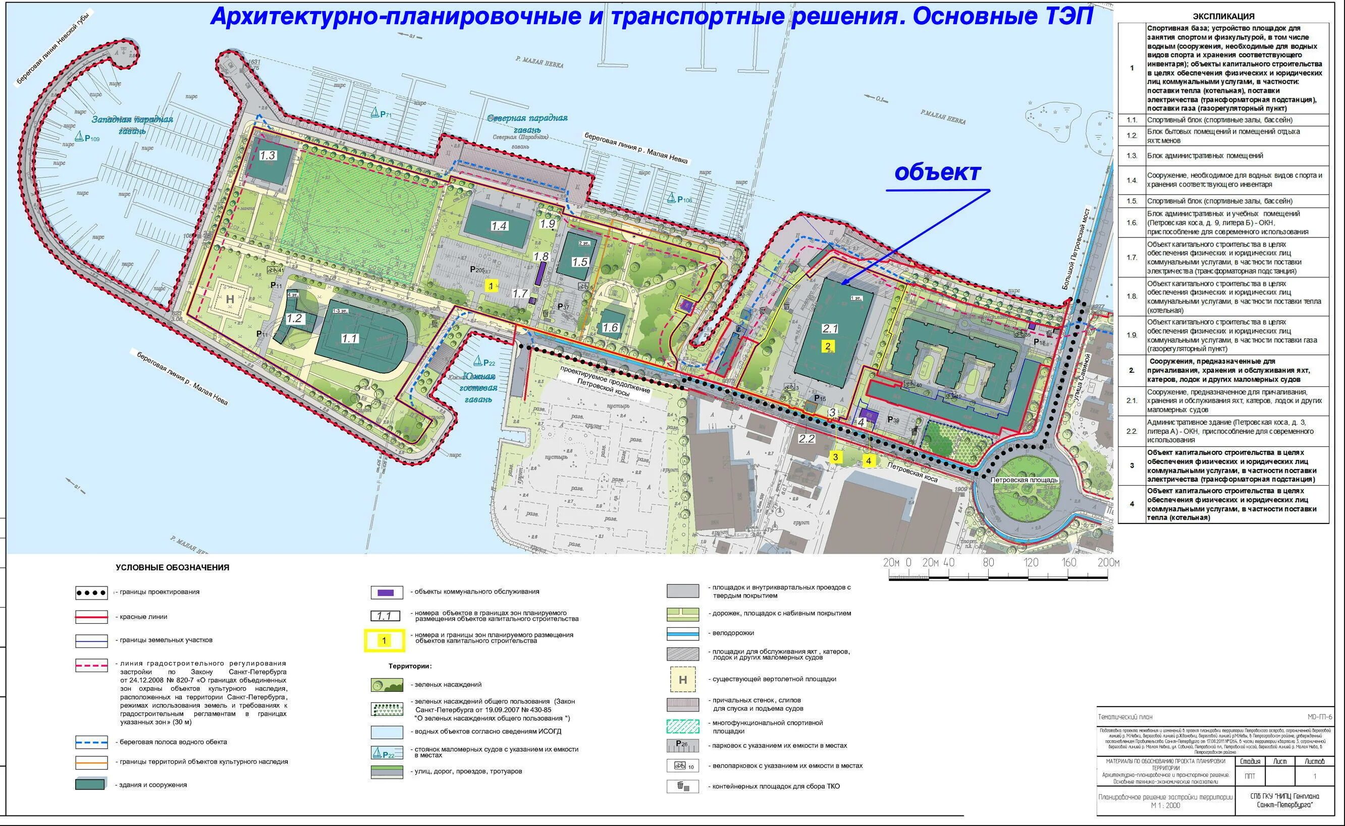 Проект планировки территории кп невский остров Участок со зданиями под строительство элитного жилого комплекса или деловую заст