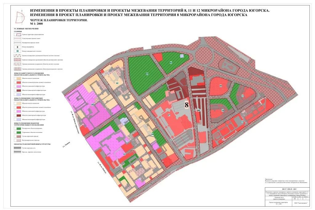 Проект планировки территории куюки Администрация города Югорска