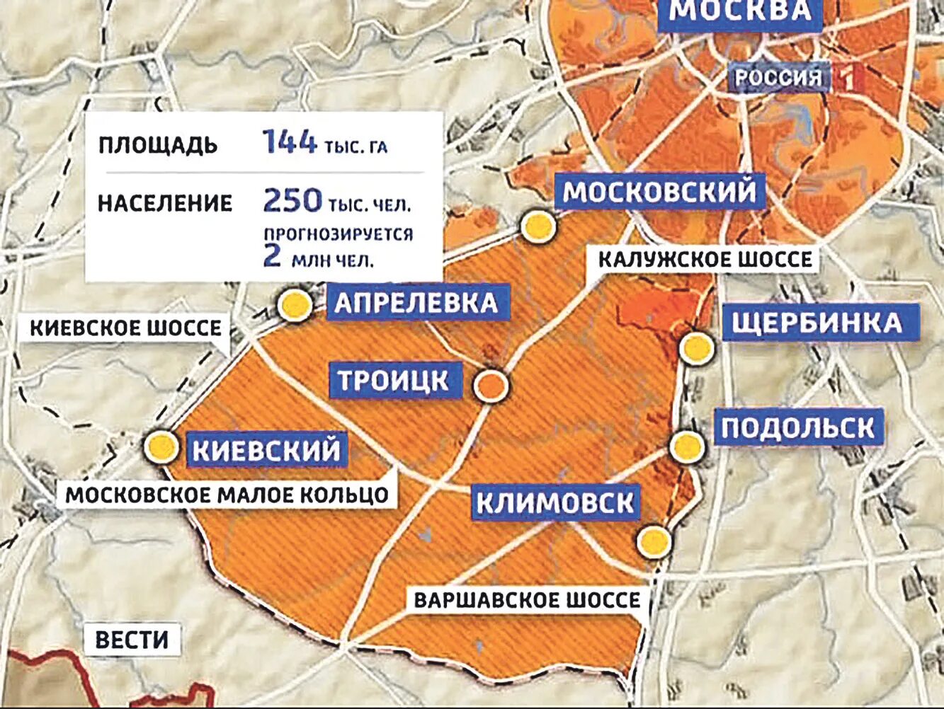 Проект планировки территории новой москвы Границы Новой Москвы на карте официально сайт ТЯК Москва