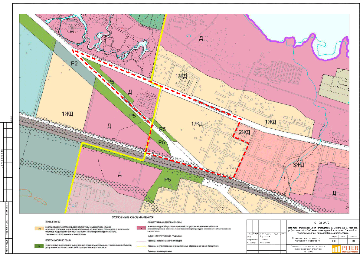 Проект планировки территории образец 2023 Проект планировки и межевания территории (ППТ и ПМ) S 52 Га. Петродворцовый райо