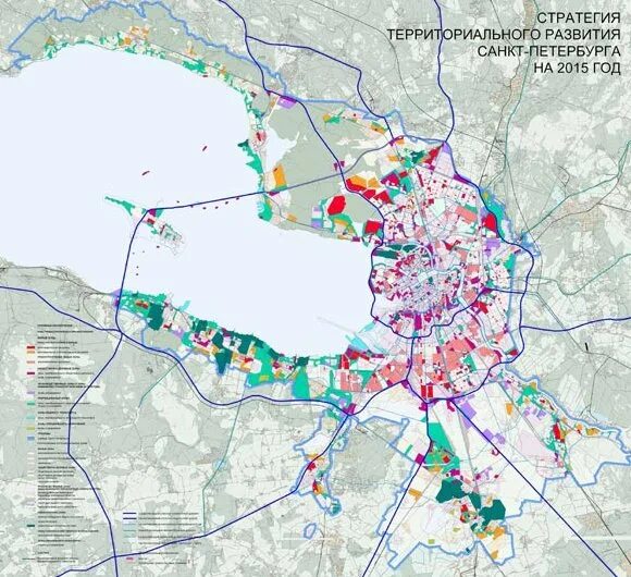 Проект планировки территории санкт петербурга Генеральный план Санкт Петербурга