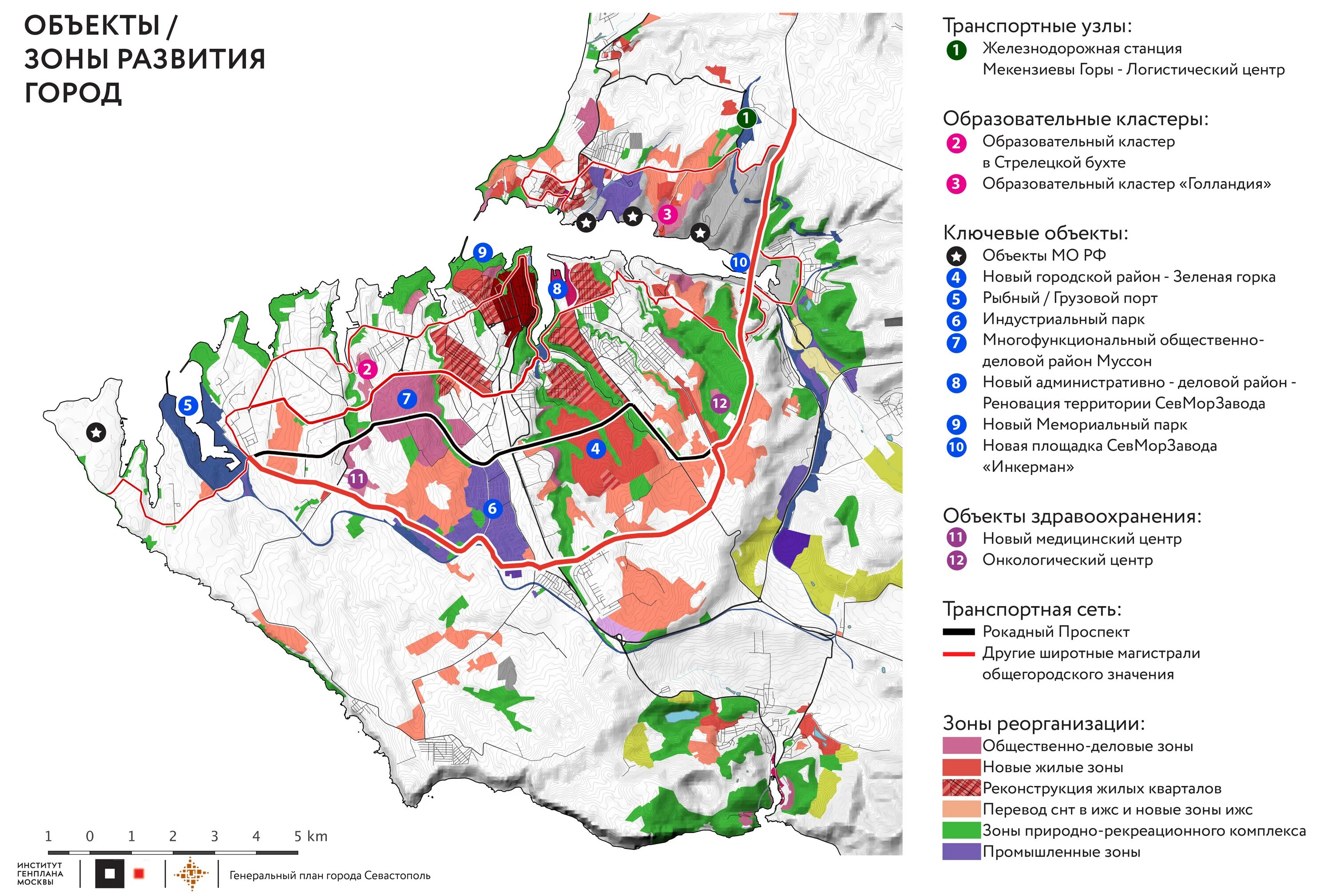Проект планировки территории севастополь Генеральный план Севастополя Институт Генплана Москвы