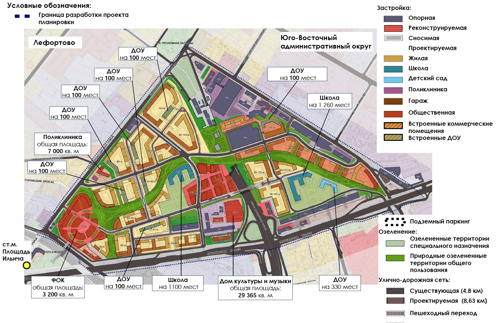 Проект планировки территории солнечный Проект планировки территории района Лефортово, ограниченной ул. Золоторожский Ва