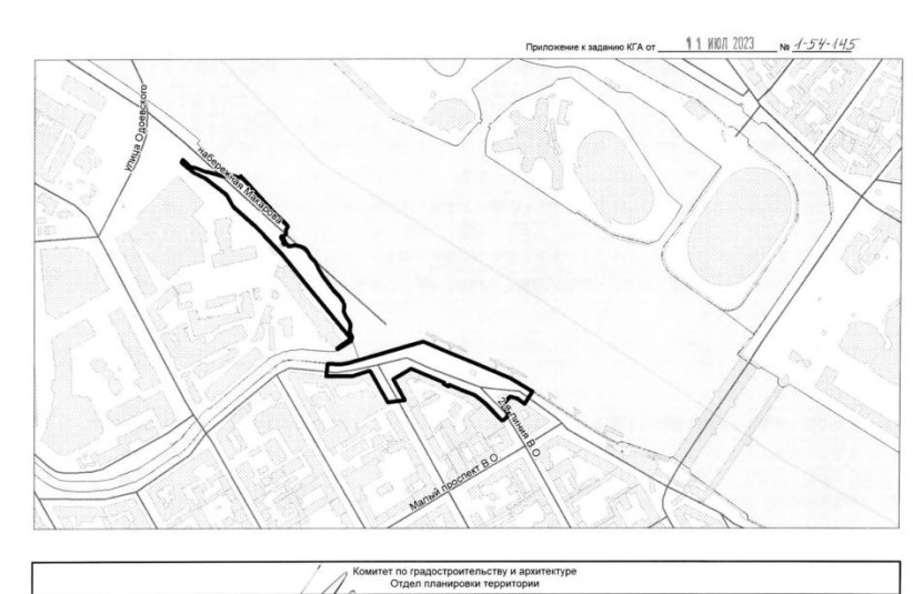 Проект планировки территории спб Готовится проект планировки территории для строительства набережной Макарова