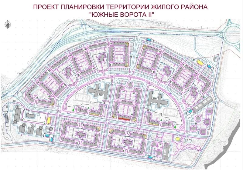 Проект планировки территории уфа ТДСК представила план по строительству вторых Южных Ворот - vtomske.ru