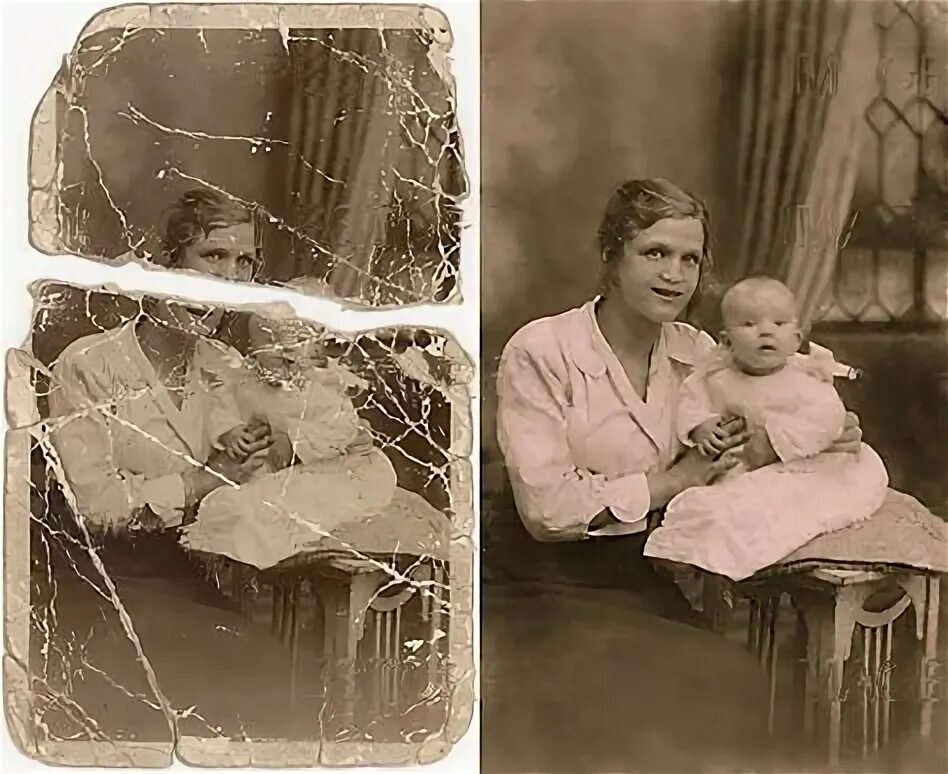 Проект по описанию старого фото Restore Your Old Photos with Professional Photo Repair Services