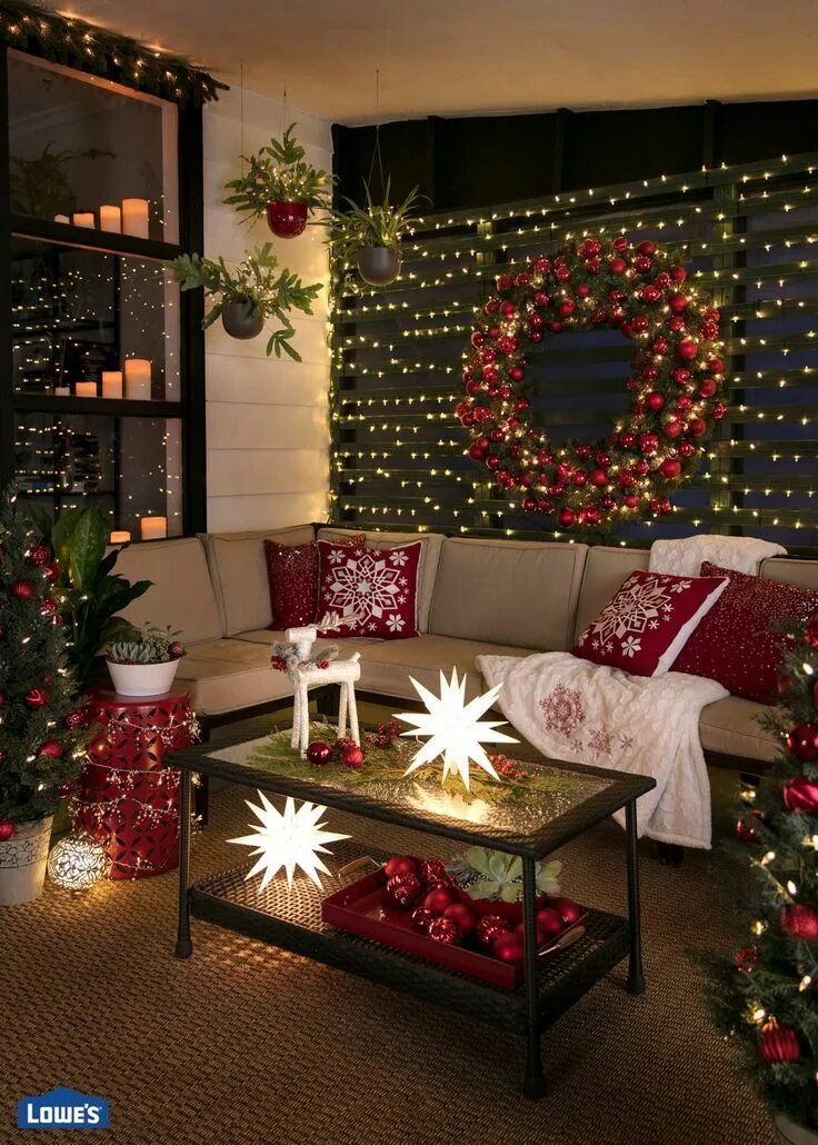 Проект по технологии новогодний декор комнаты Christmas Decorating Ideas & Tips Decorating with christmas lights, Christmas ho