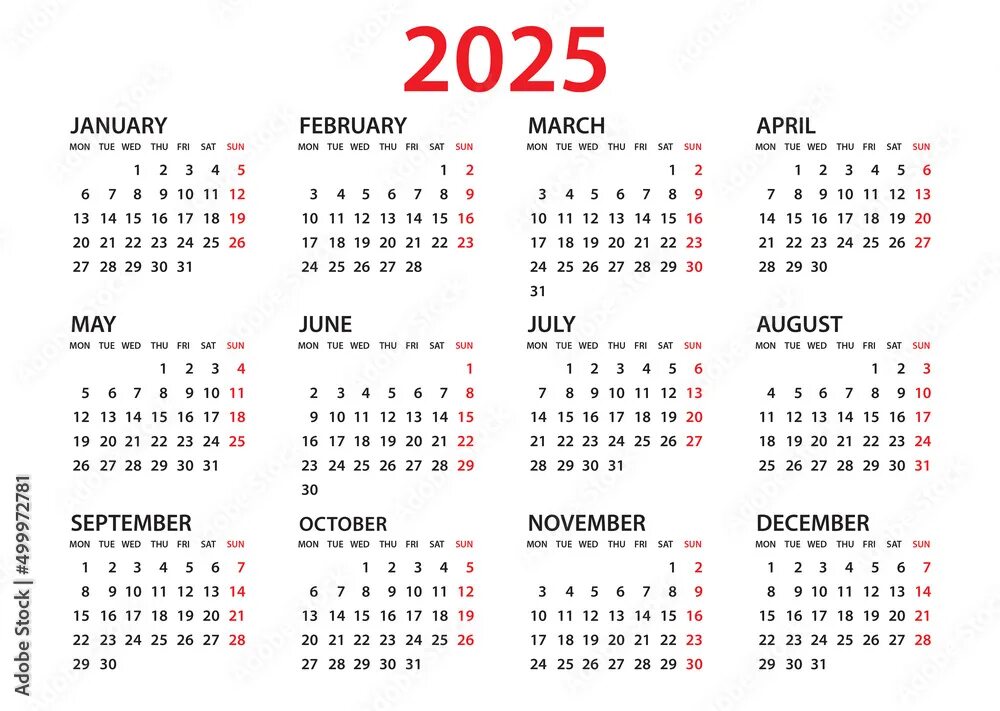 Проект производственного календаря на 2025 год консультант Calendar 2025 template, Planner 2025 year, Wall calendar 2025 template, Week Sta