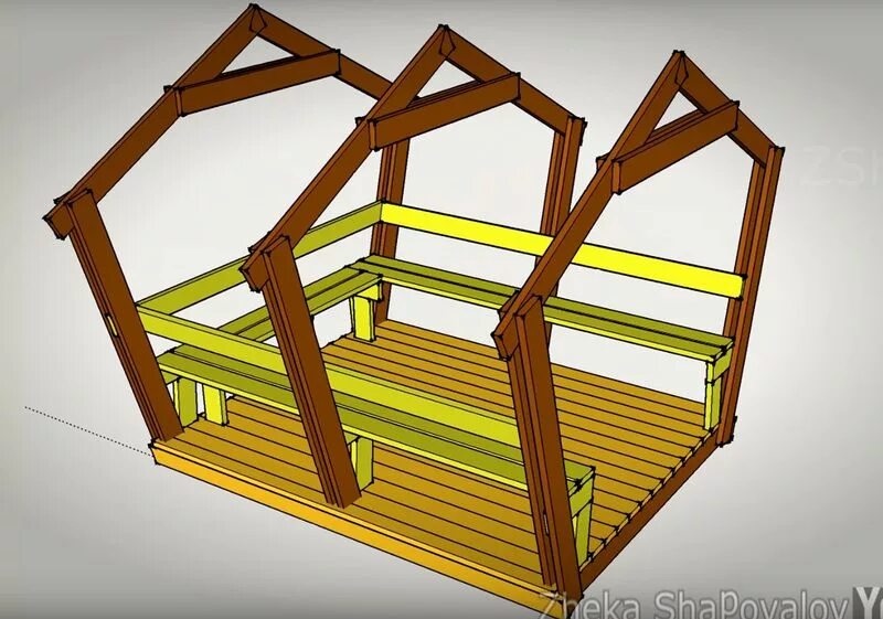 Проект простой беседки своими руками Беседка своими руками из дерева (218 фото) пошагово