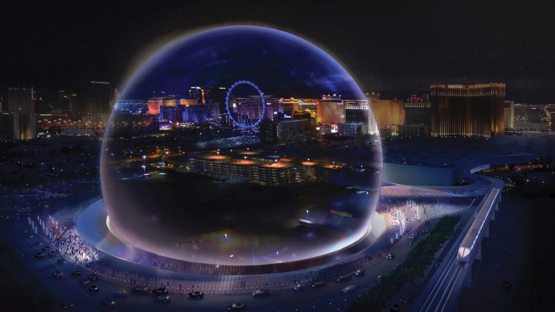 Проект сфера фото High-tech, sphere-shaped arena coming to Las Vegas Strip Fox Business