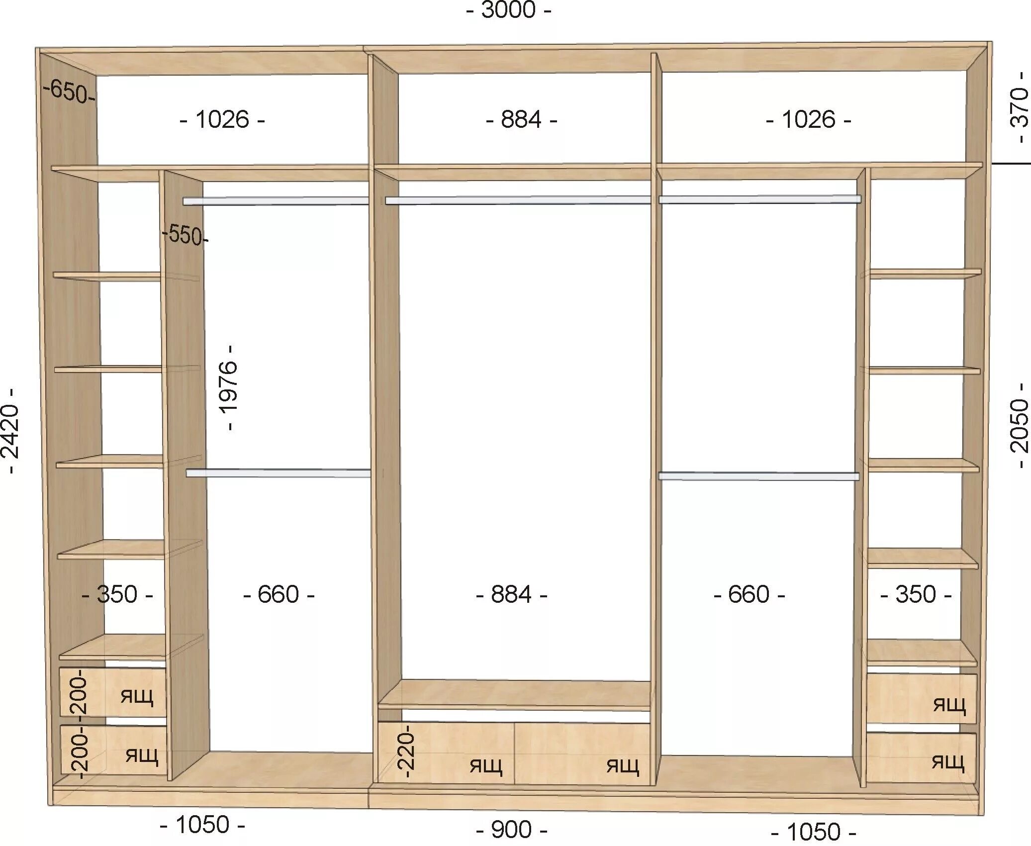 Проект шкафа в прихожую фото Pin by Kabanen Tanya on Уютный дом Closet design layout, Dressing room design, B