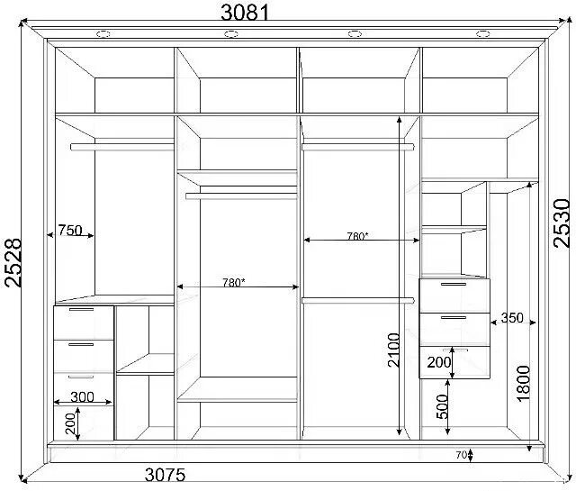 Проект шкафа в спальню фото Ankleideraum design, Schrank, Ankleideraum