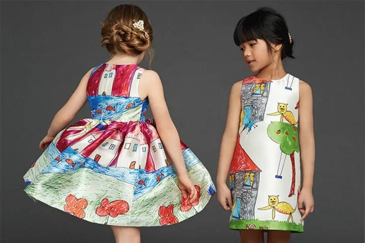 Проекта модные тренды от детских дизайнеров When Fashion Designers have FUN Dolce, gabbana kids, Kids outfits, Fashion