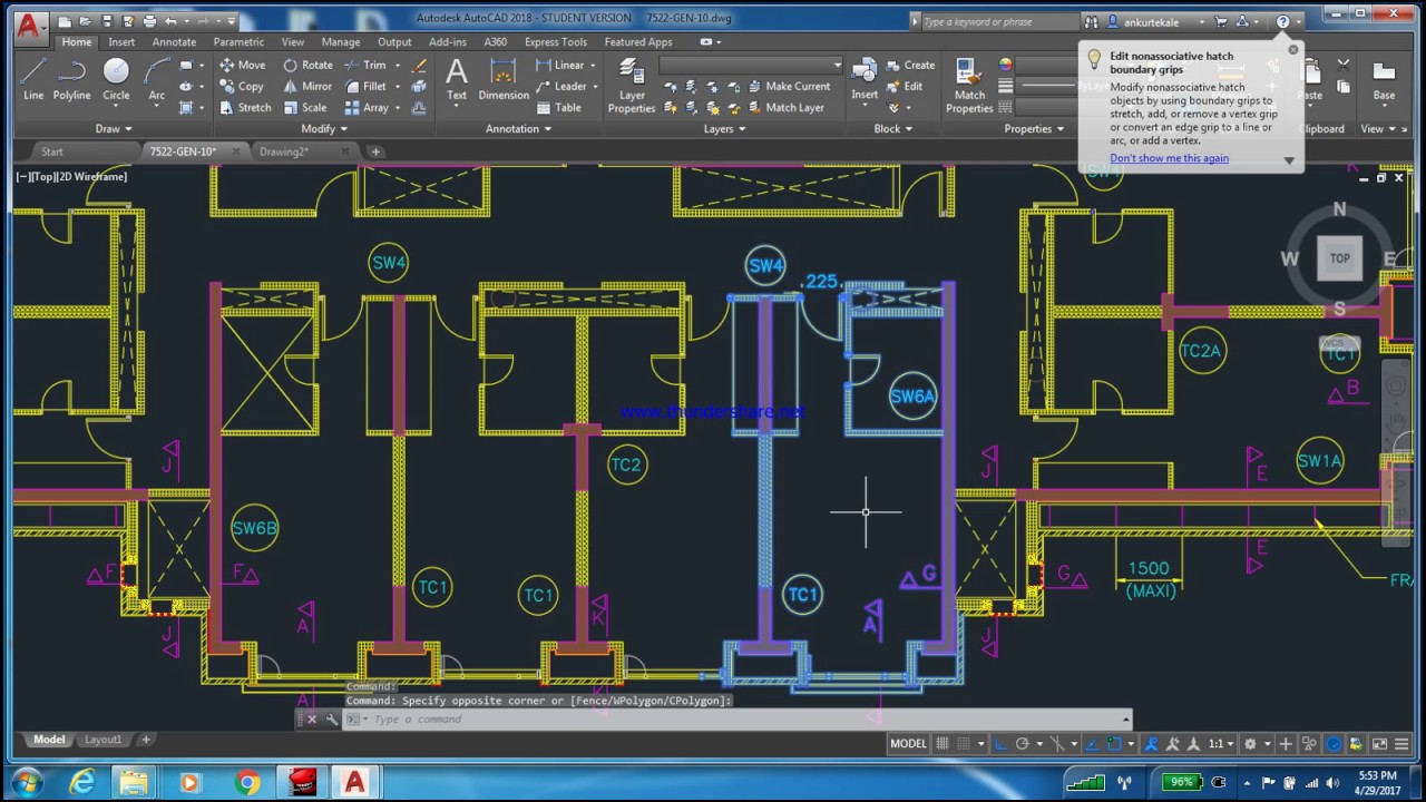 Проектирование электросхем Autocad in hindi Scaling Drawing - YouTube