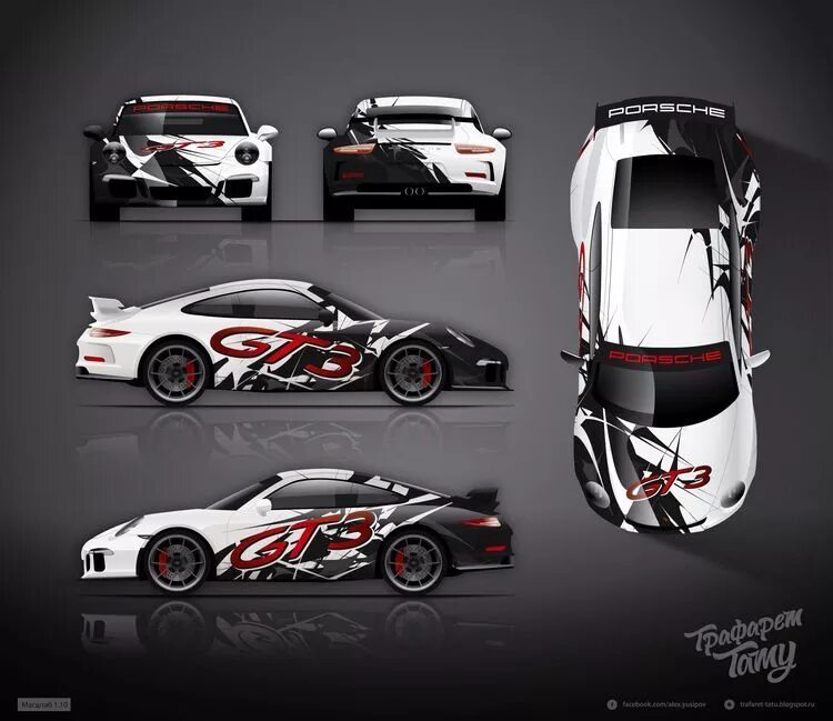 Проектирование тюнинга авто Car wrap, Racing car design, Car sticker design