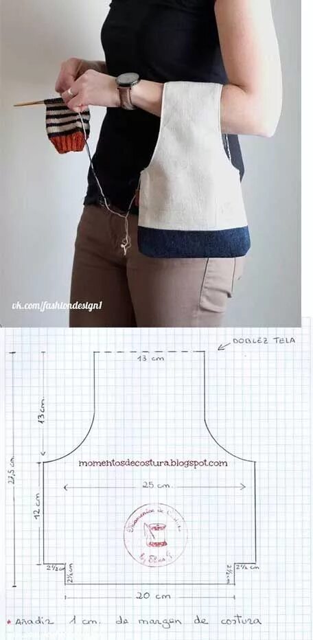 Проектная сумка для вязания выкройка своими руками 10 популярных идей на тему "accesorios para tejedoras" для вдохновения