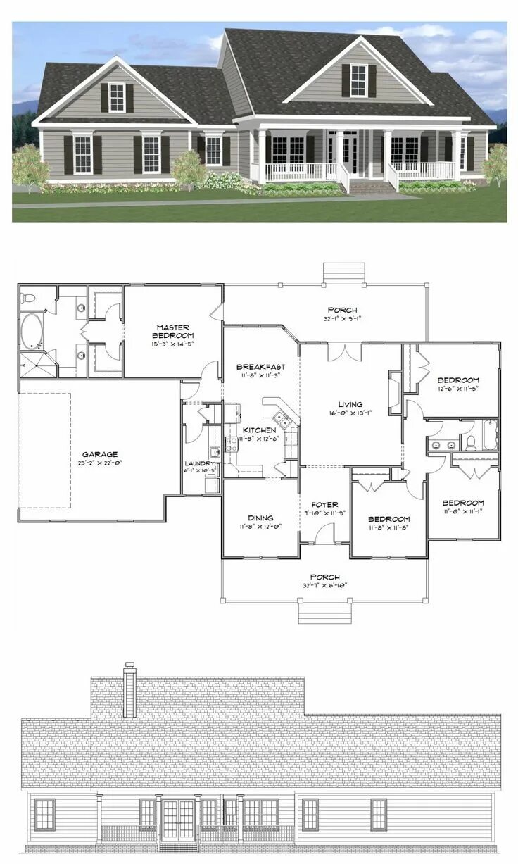 This walk-in closet delivers a WOW factor! #newhome Ranch house plans, House blu